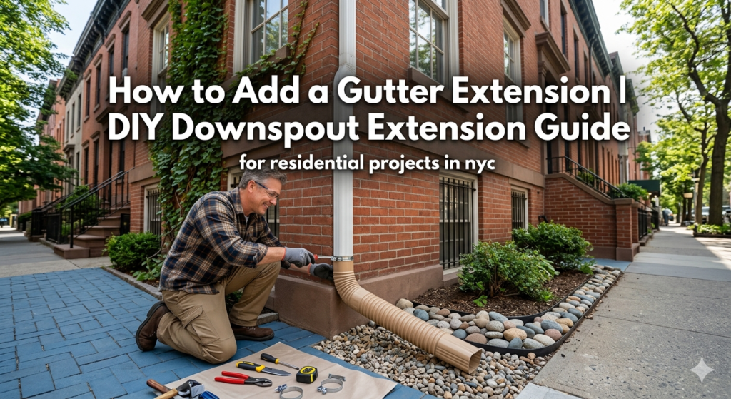 How to Add a Gutter Extension | DIY Downspout Extension Guide